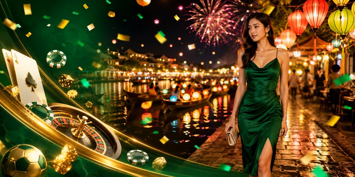 Không khí giải trí đêm thị trấn Hội An – chơi game cân bằng và có trách nhiệm
