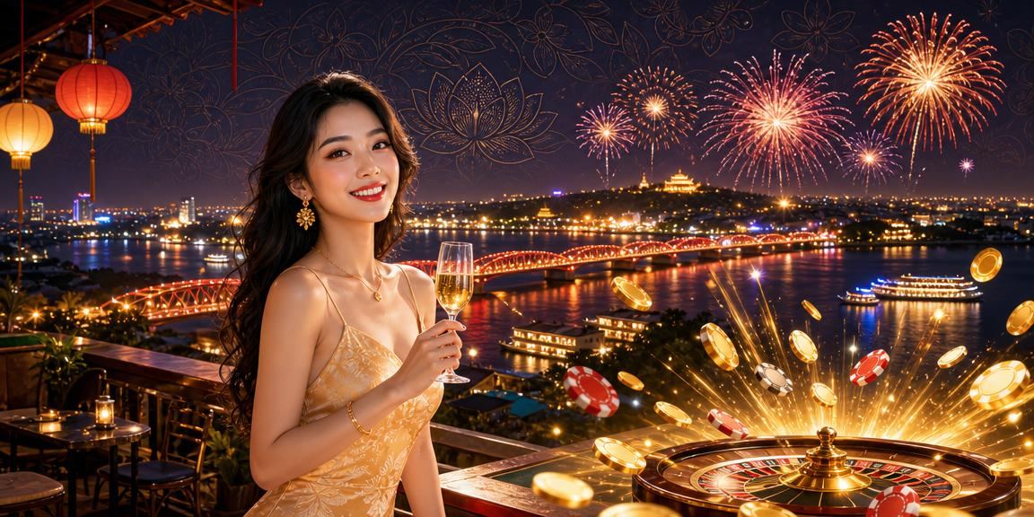 Người dùng Huế chơi Slot game tại chợ đêm – trải nghiệm giải trí kết hợp Voucher